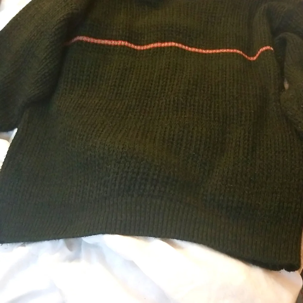 Made In USA Chunky Fisherman Sweater Oversized Knit Coastal Y2K 90s Style 🇺🇦